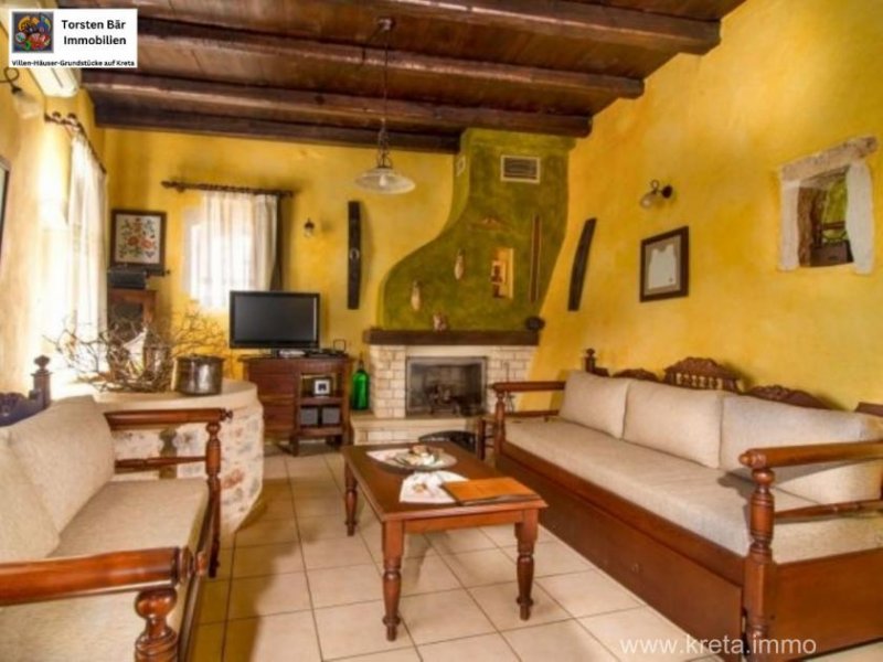 Samonas Kreta, Samonas Steinvilla "grüne Villa" 96,41qm Wfl. Pool Meerblick Haus kaufen